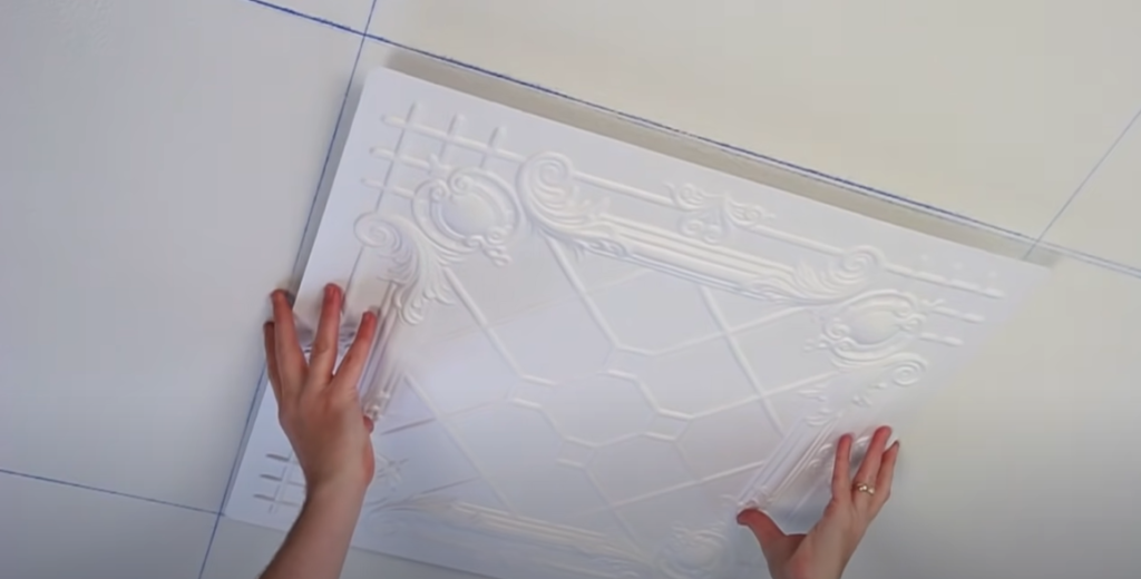 Painting Tin Ceiling Tiles