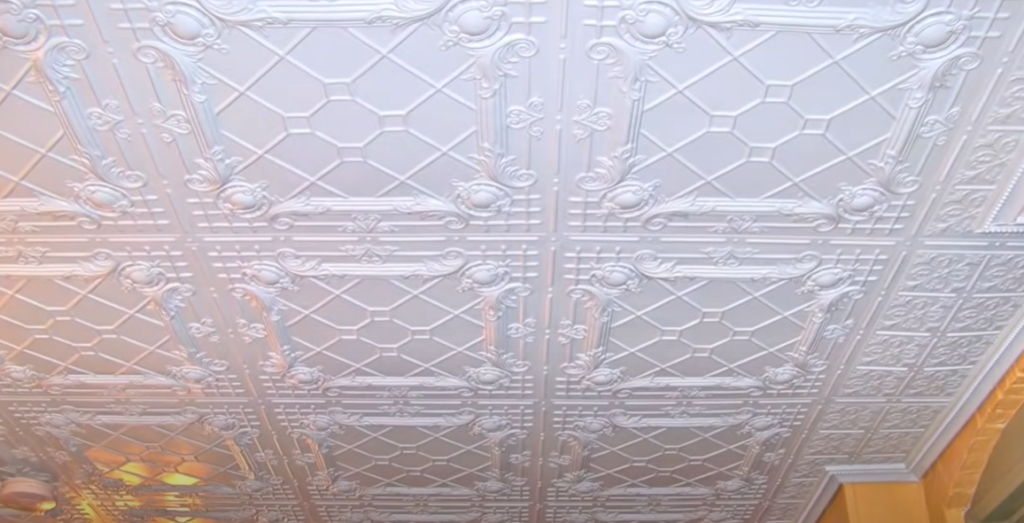 Clean the Ceiling Tiles